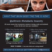 Breaking News: Quiktrain Metabolic Insanity Is Here!